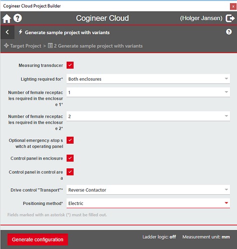 EPLAN_Cogineer Cloud Project Builder