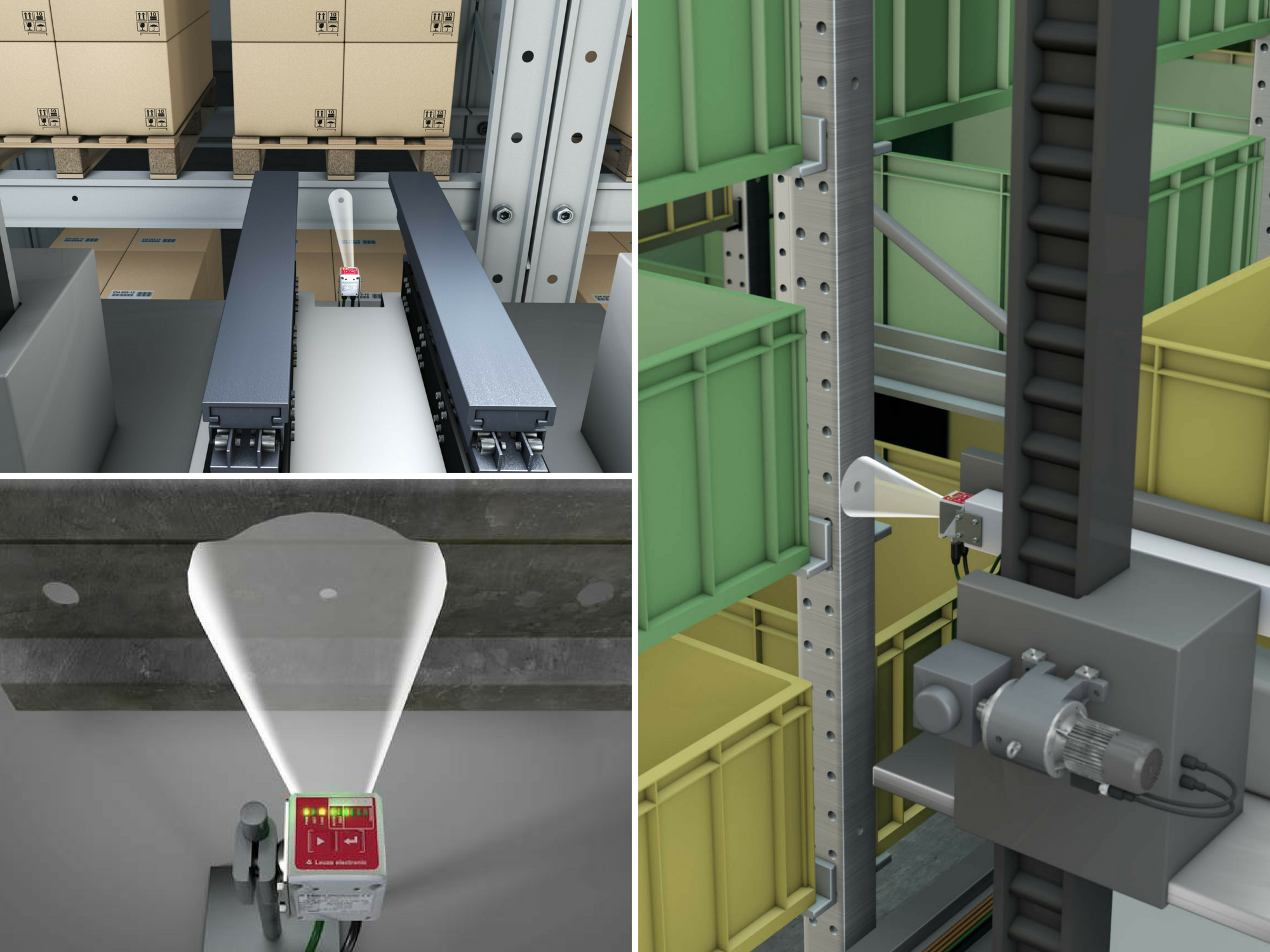 El IPS 200i garantiza un posicionamiento preciso de los compartimentos y estantes