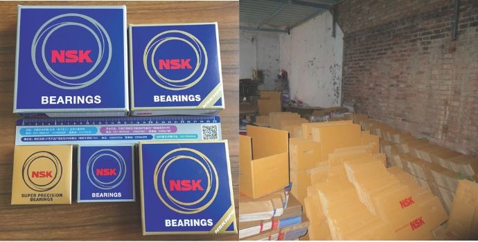 NSK contra la falsificación: incautación en China de embalajes falsos de rodamientos